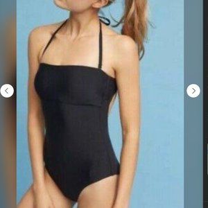Anthropologie Allihop One Piece Swimsuit - Black - Size 2